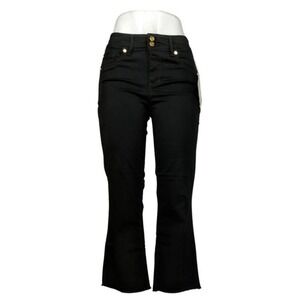 Iman Women's Black Chino Pants NWT 16
